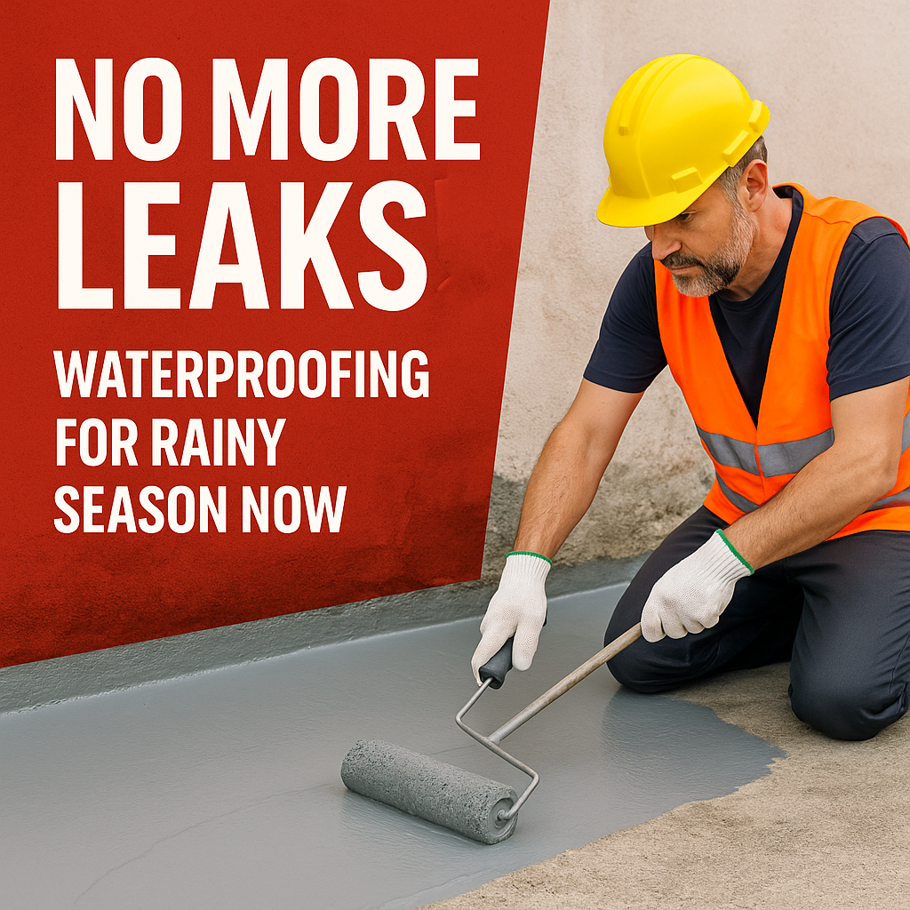 Waterproofing for Rainy Season