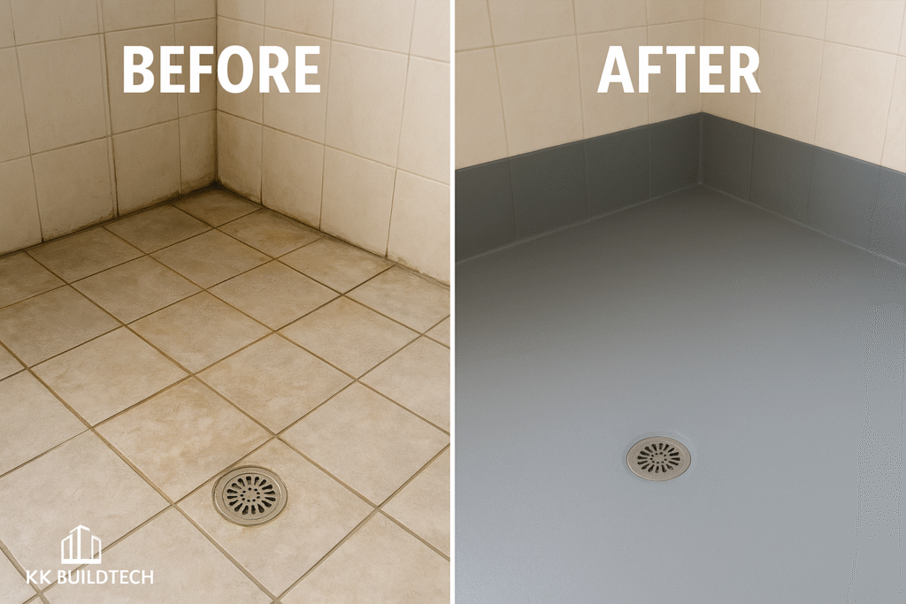 What is the cost of waterproofing a bathroom in India?